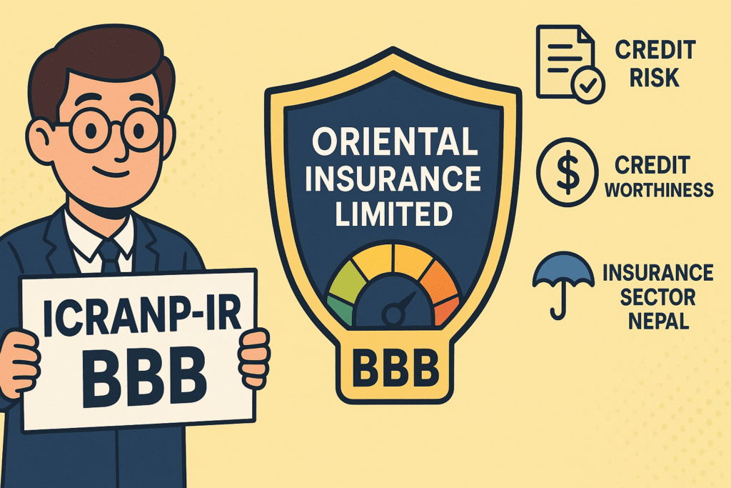Siddhartha Premier & Oriental Insurance: ICRA Nepal Assigns ICRANP-IR BBB Issuer Rating 2 Siddhartha Premier & Oriental Insurance: ICRA Nepal Assigns ICRANP-IR BBB Issuer Rating 1