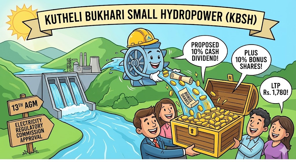 Kutheli Bukhari (KBSH) Announces 10% Dividend & 10% Bonus Shares 2 Kutheli Bukhari (KBSH) Announces 10% Dividend & 10% Bonus Shares 1